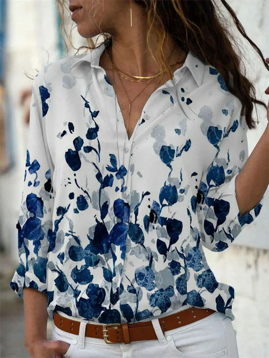 Yasmina - Zomerse Blouse Met Stijlvolle Afwerking Voor Dames