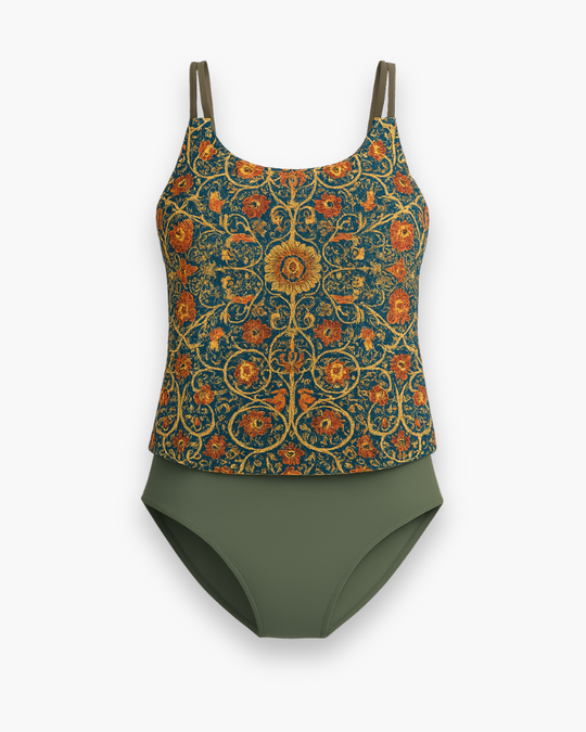 Elegante Tankini Badpak Voor Dames | Veilige Pasvorm