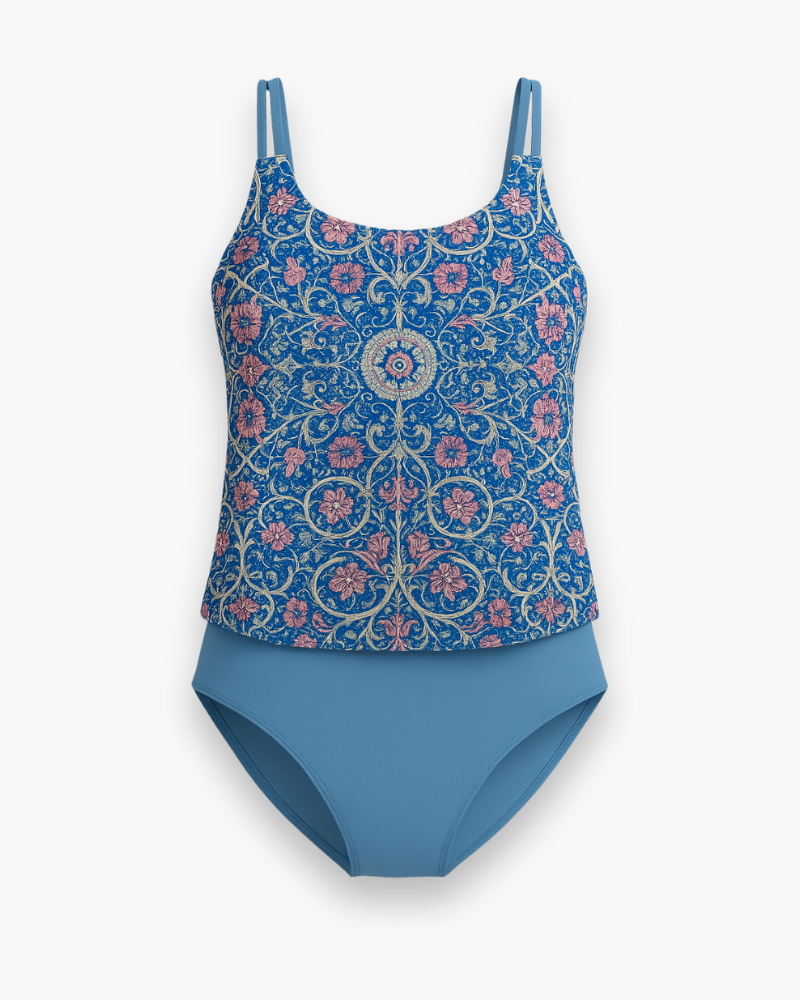 Elegante Tankini Badpak Voor Dames | Veilige Pasvorm