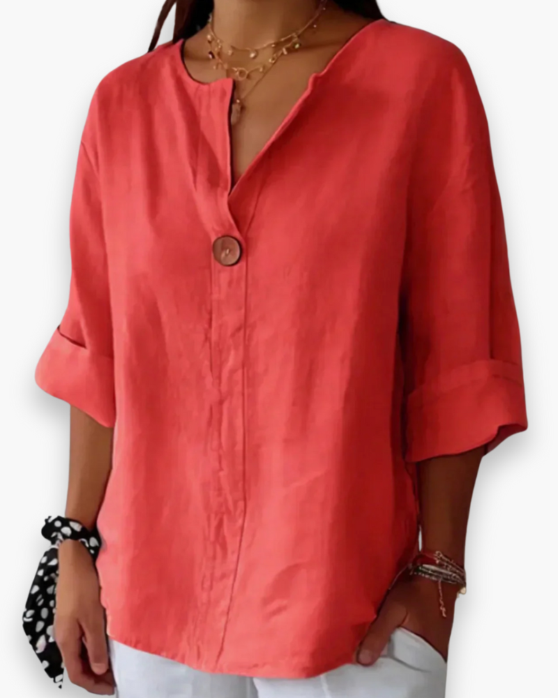 Klassieke Blouse Voor Dames | Luchtig En Elegant