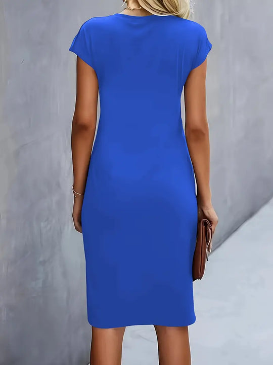 Bodycon Midi Jurk Dames Elegant - Emma