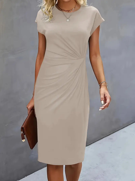 Bodycon Midi Jurk Dames Elegant - Emma