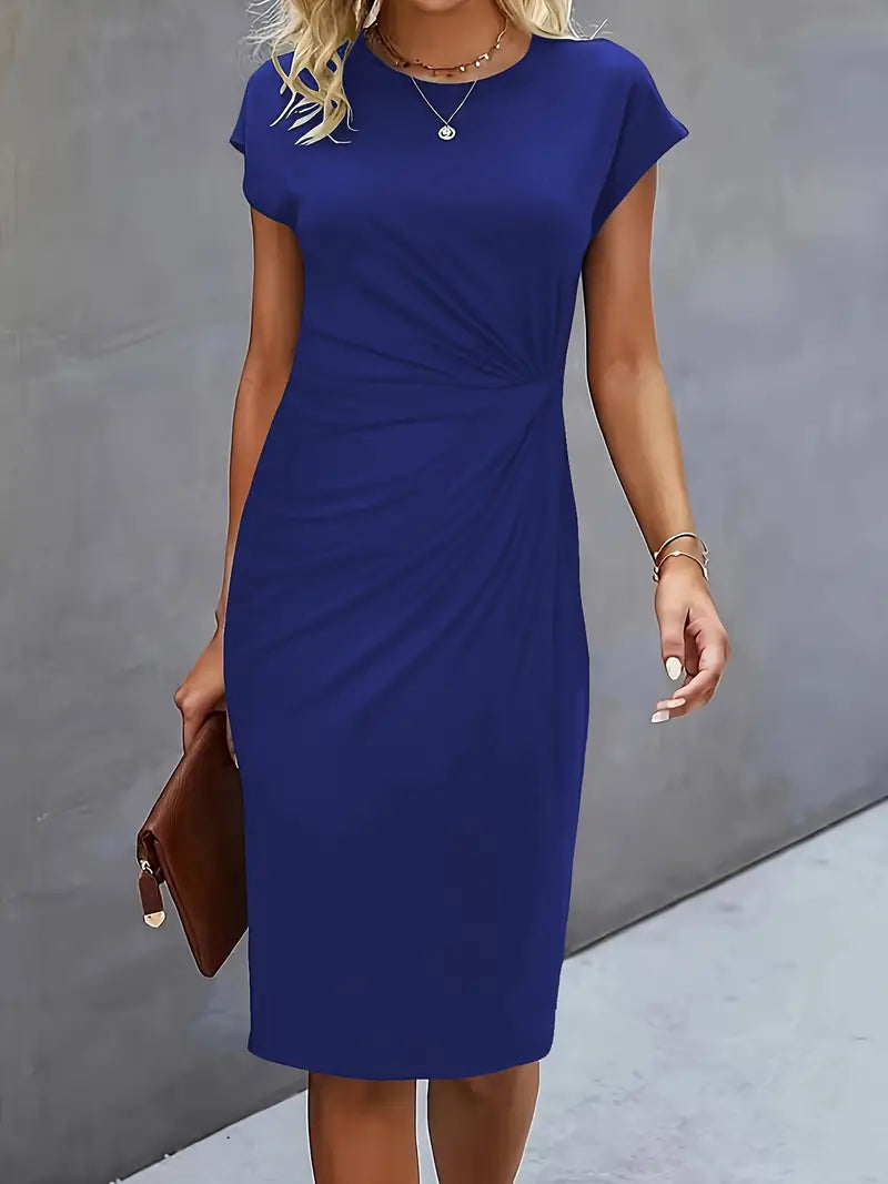 Bodycon Midi Jurk Dames Elegant - Emma