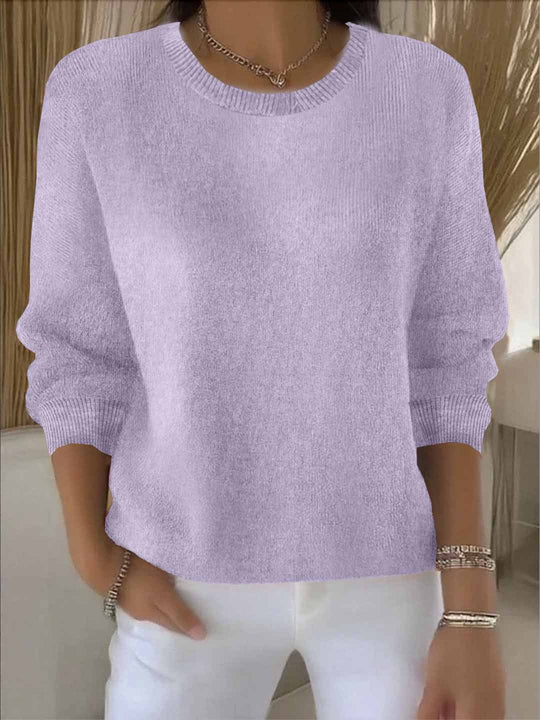 Monica - Flatterende Oversized Fijngebreide Trui
