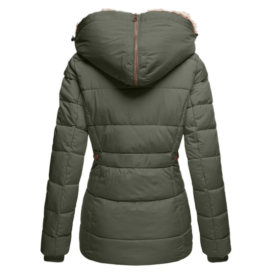 Sophie - Elegante Gevoerde Parka Winterjas