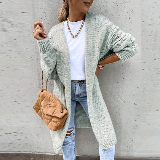 Dames Cardigan Gebreid Los Comfortabel