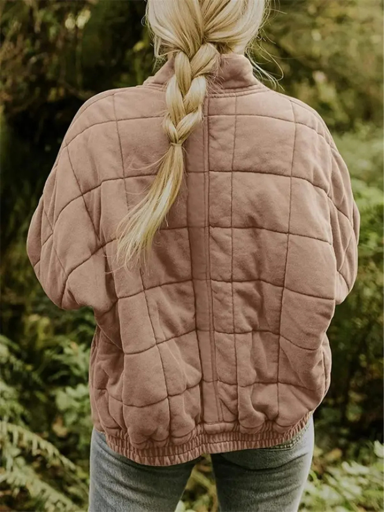 Astrid - Comfortabele Oversized Gewatteerde Winterjas