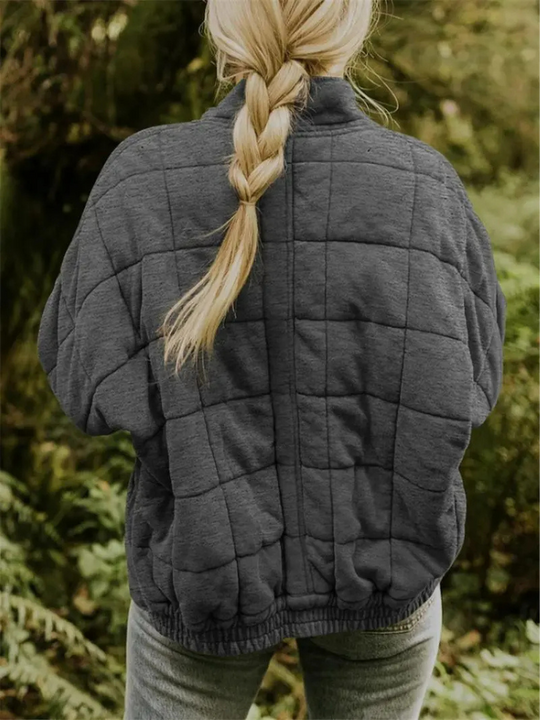 Astrid - Comfortabele Oversized Gewatteerde Winterjas