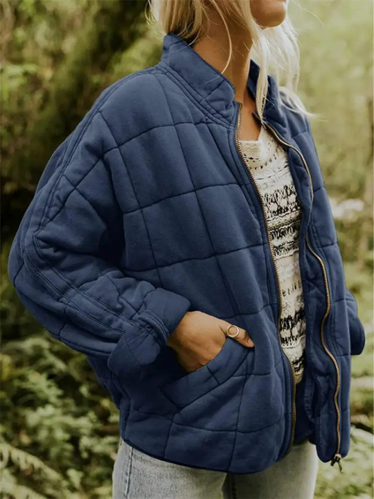 Astrid - Comfortabele Oversized Gewatteerde Winterjas