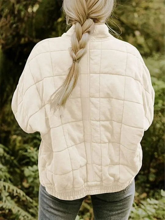 Astrid - Comfortabele Oversized Gewatteerde Winterjas