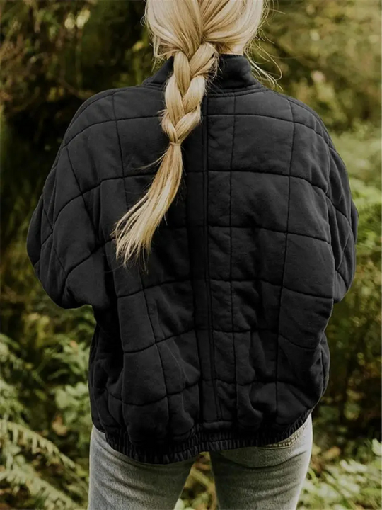 Astrid - Comfortabele Oversized Gewatteerde Winterjas