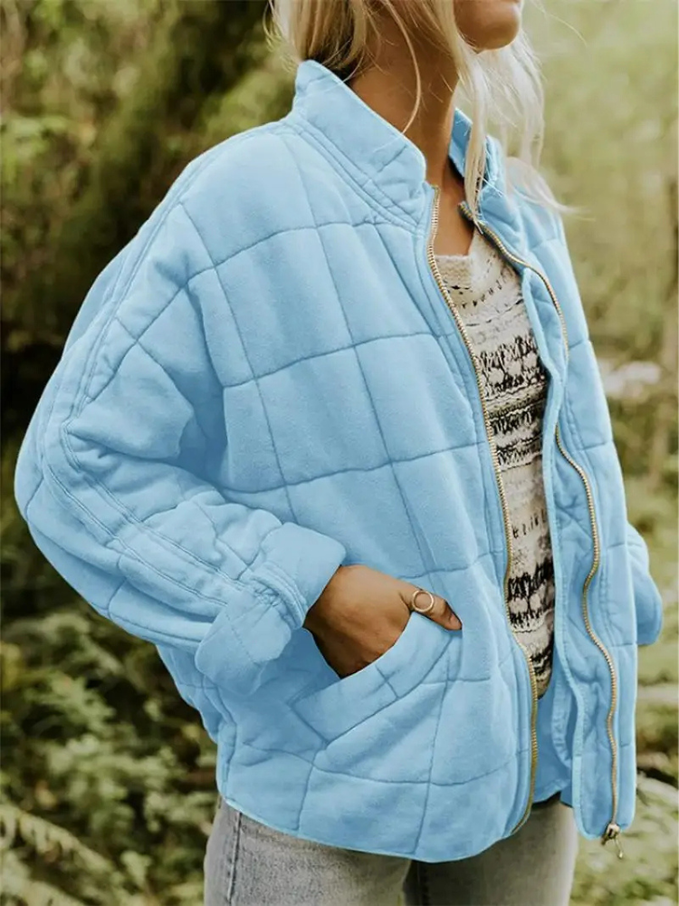 Astrid - Comfortabele Oversized Gewatteerde Winterjas