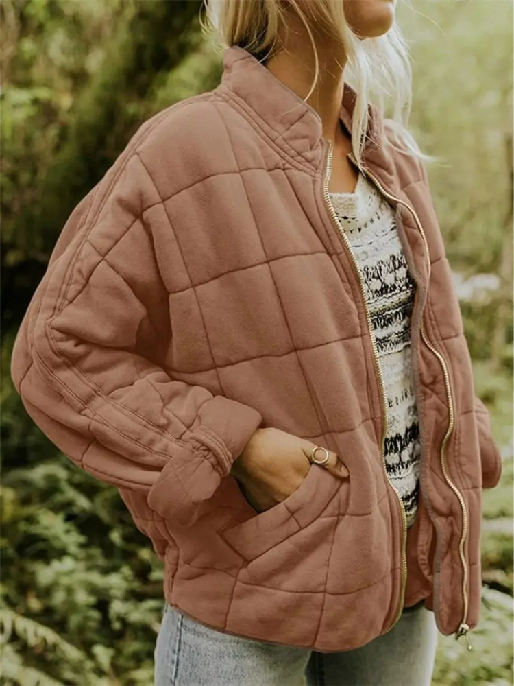 Astrid - Comfortabele Oversized Gewatteerde Winterjas