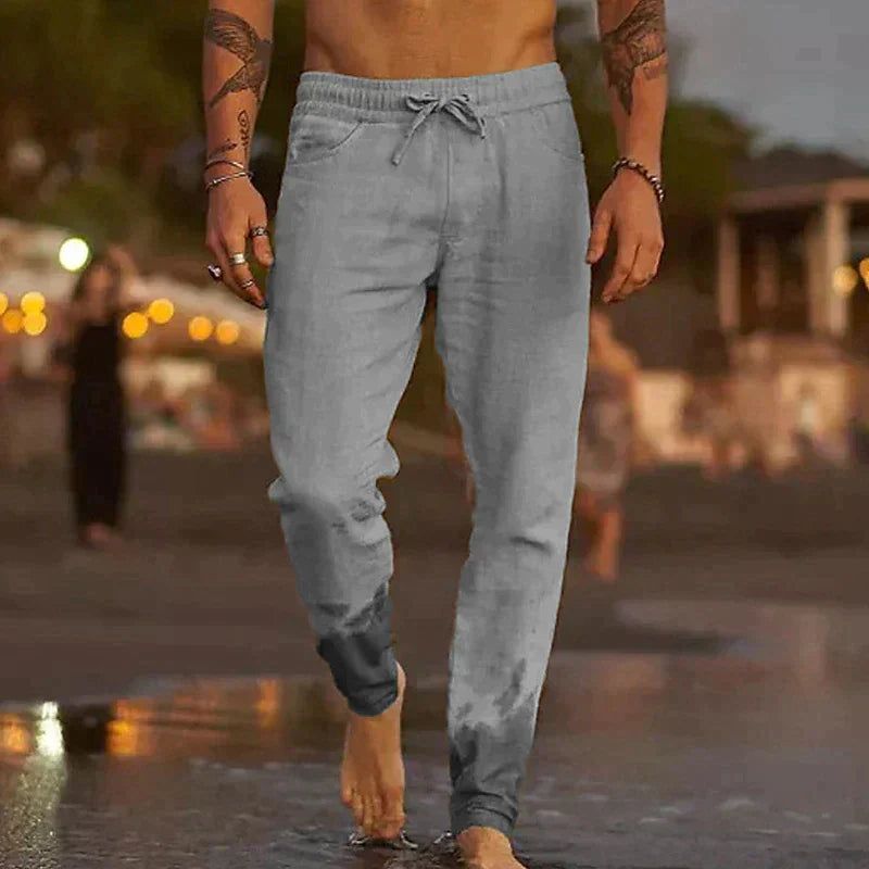 Noah - Luchtige Linnen Zomerbroek Heren