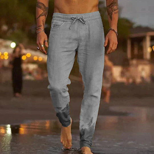 Noah - Luchtige Linnen Zomerbroek Heren