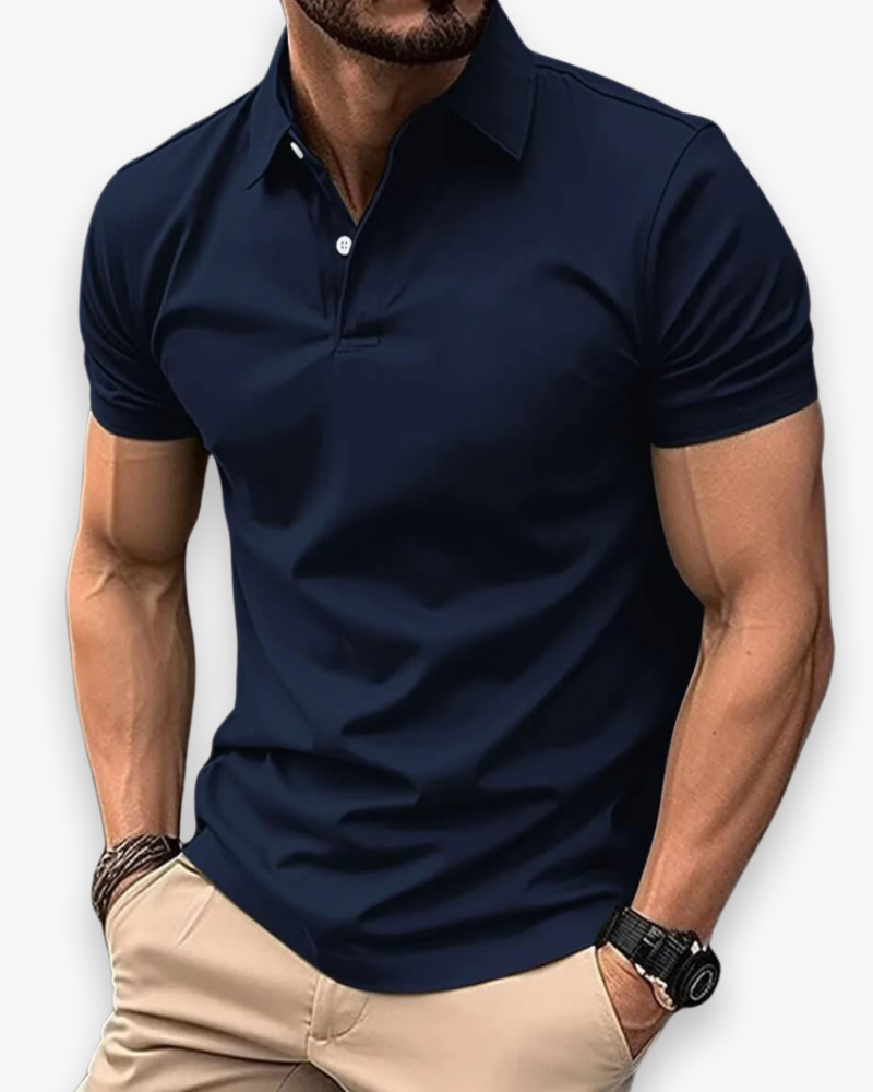 Elegant zomer poloshirt voor heren | Tijdloos en Ademend