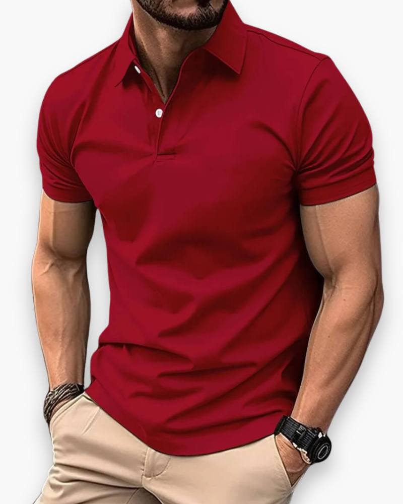 Elegant zomer poloshirt voor heren | Tijdloos en Ademend