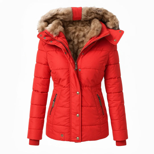 Grace | Elegante Lange Warme Winterjas