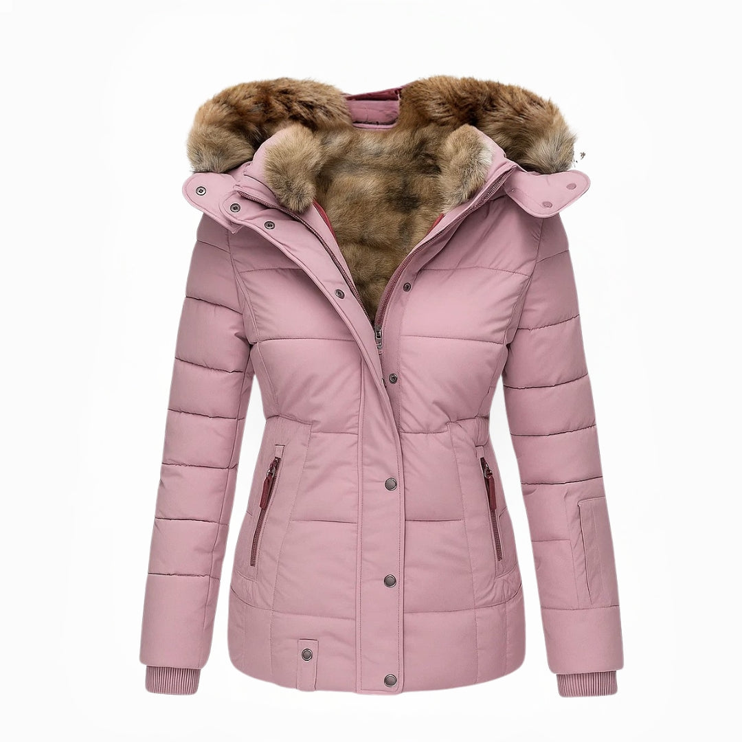 Grace | Elegante Lange Warme Winterjas