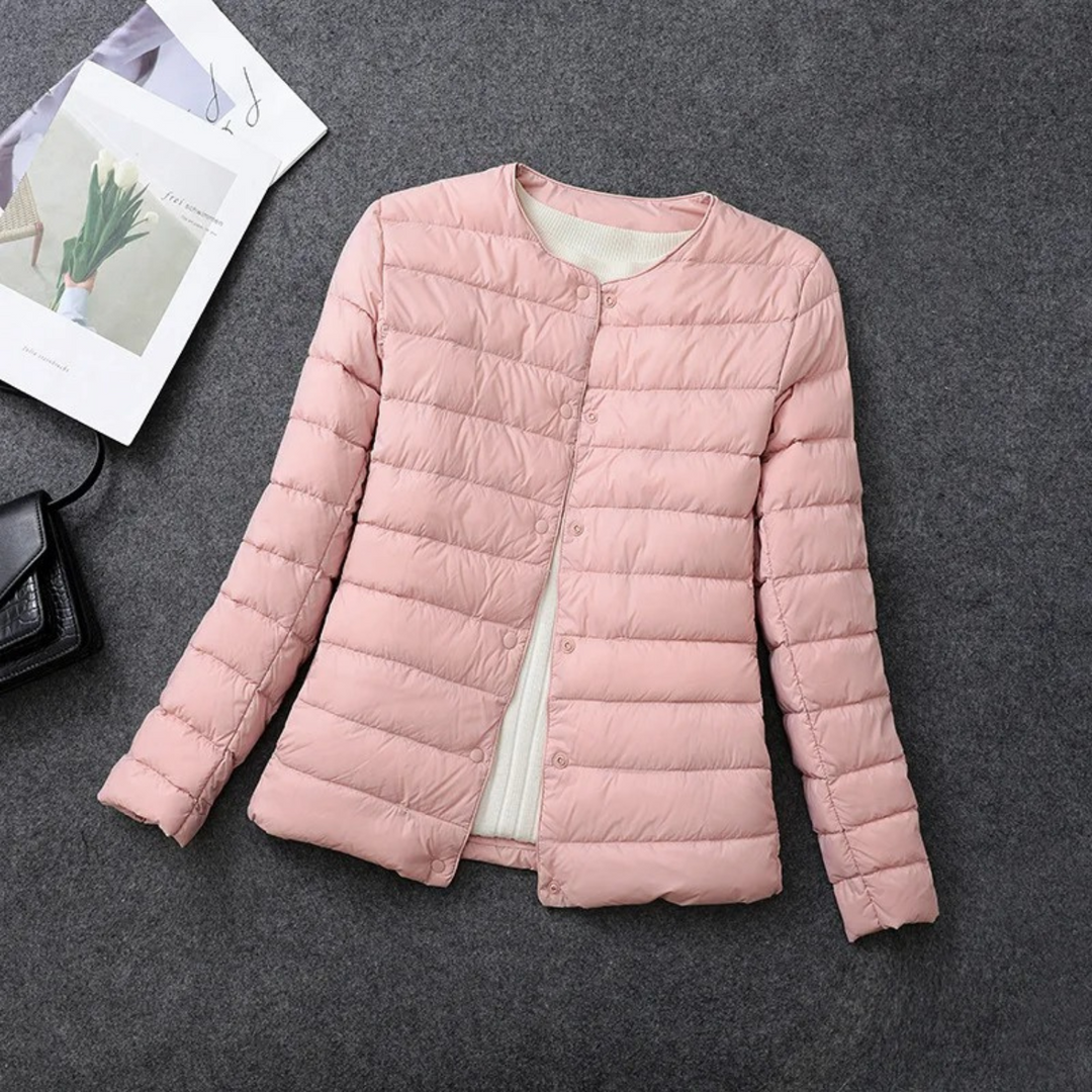 Suzanne - Elegante Gewatteerde Winterjas