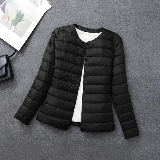 Suzanne - Elegante Gewatteerde Winterjas