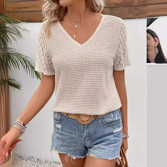 Indra - Elegante Dames Top In Boho Stijl