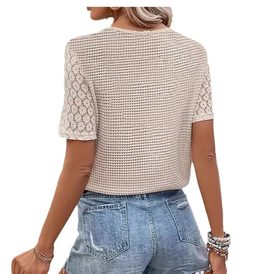 Indra - Elegante Dames Top In Boho Stijl