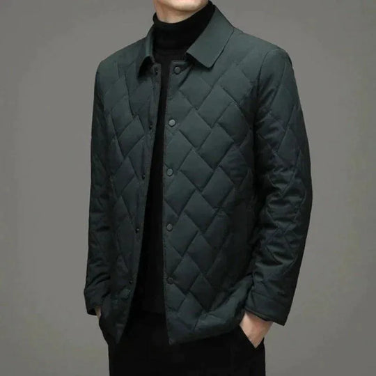 Vincent | Verfijnde Gewatteerde Slim Fit Blazer