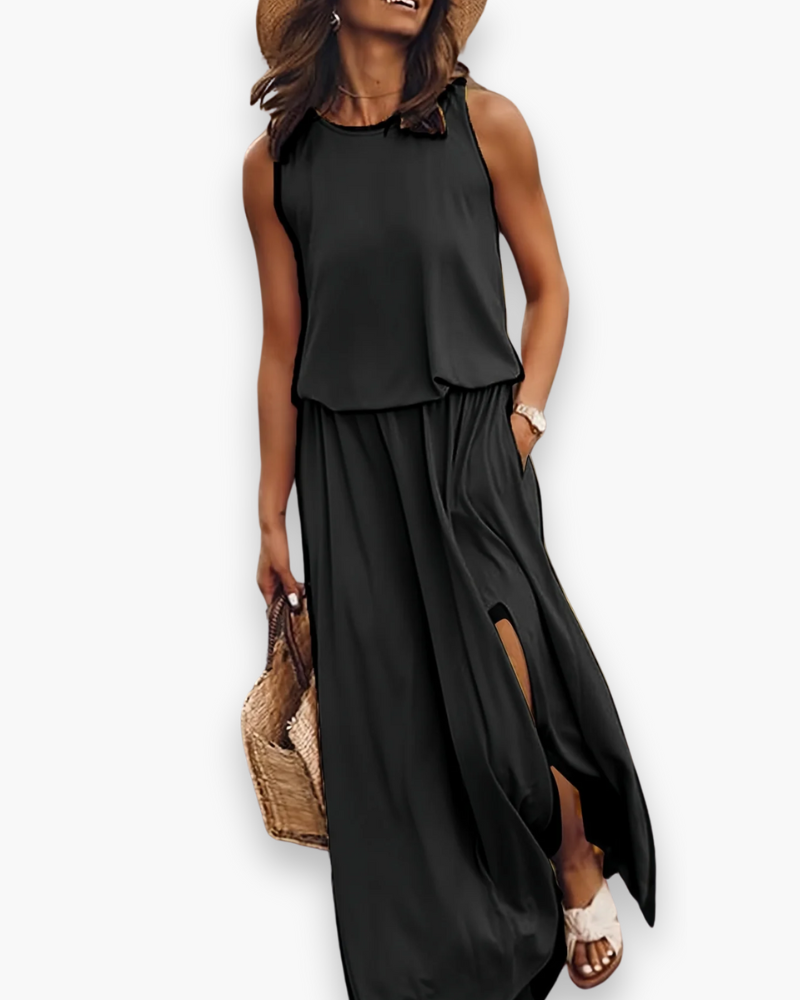 Zomerse maxi-jurk voor dames | Chique