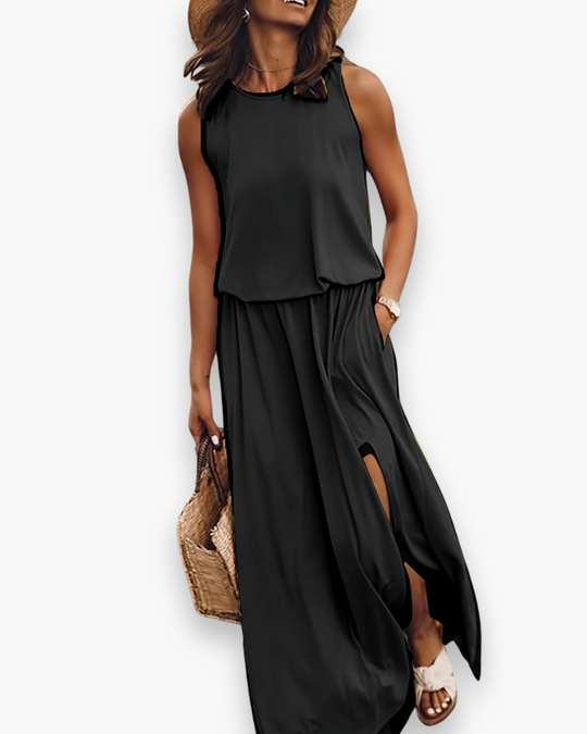 Zomerse maxi-jurk voor dames | Chique