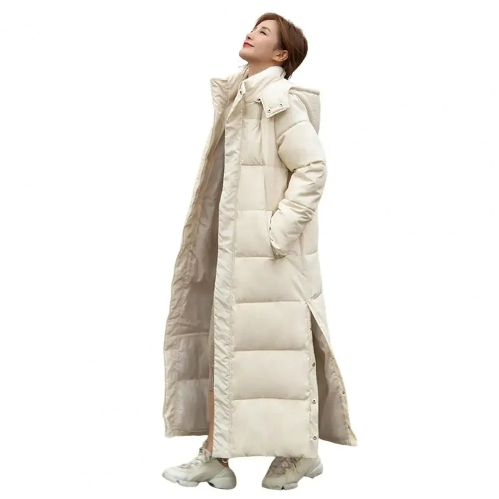 Diana - Elegante Maxi Gewatteerde Winterjas