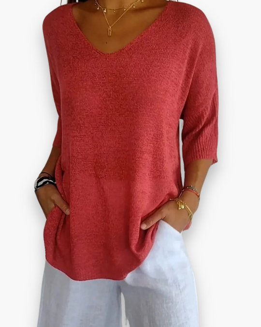 Comfortabele zomertop voor dames | Ontspannen en luchtig
