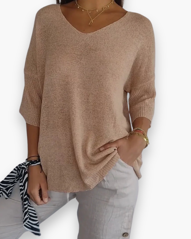 Comfortabele zomertop voor dames | Ontspannen en luchtig