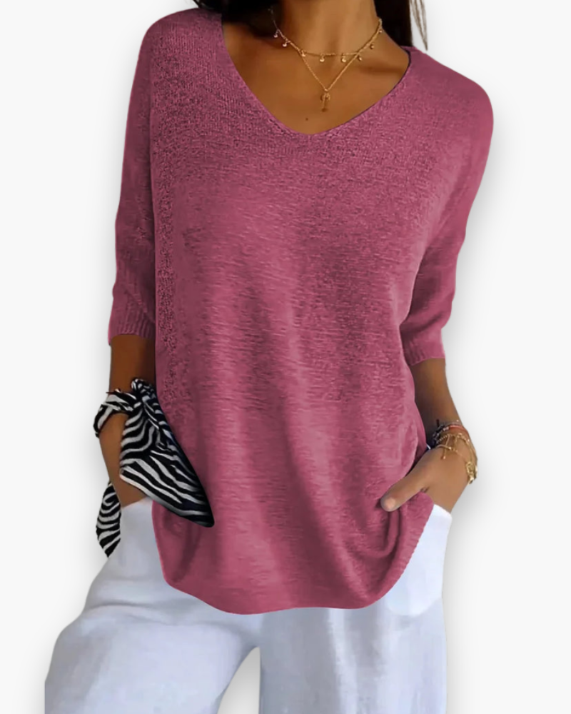 Comfortabele zomertop voor dames | Ontspannen en luchtig