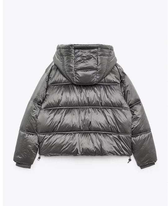 Simone - Stijlvolle Oversized Gewatteerde Winterjas