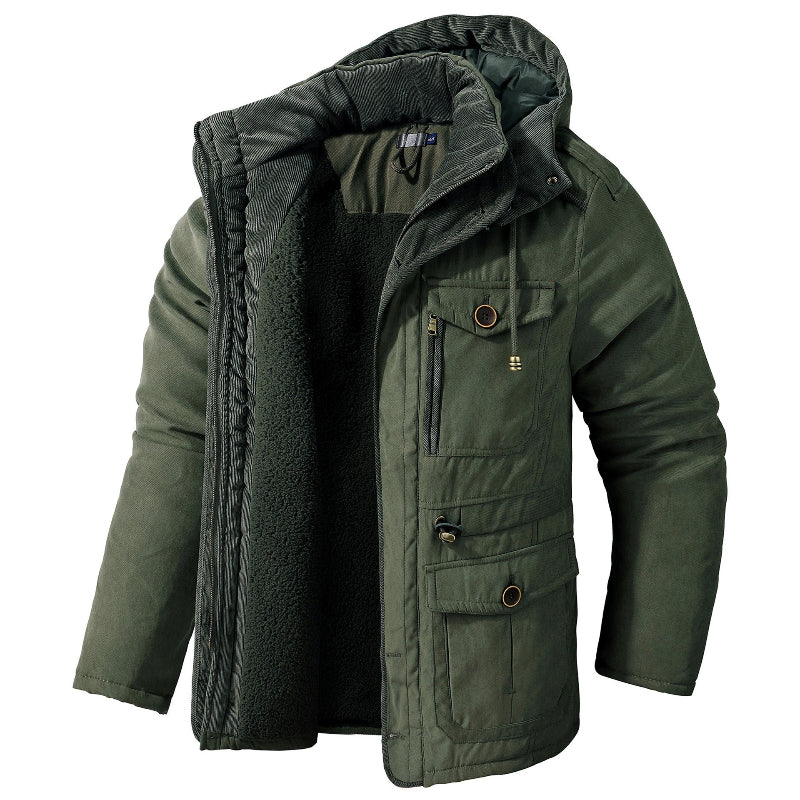 Thomas | Stijlvolle Waterdichte Teddy Gevoerde Parka