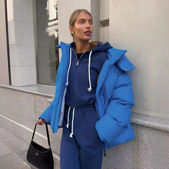 Anouk - Stijlvolle Oversized Gewatteerde Winterjas