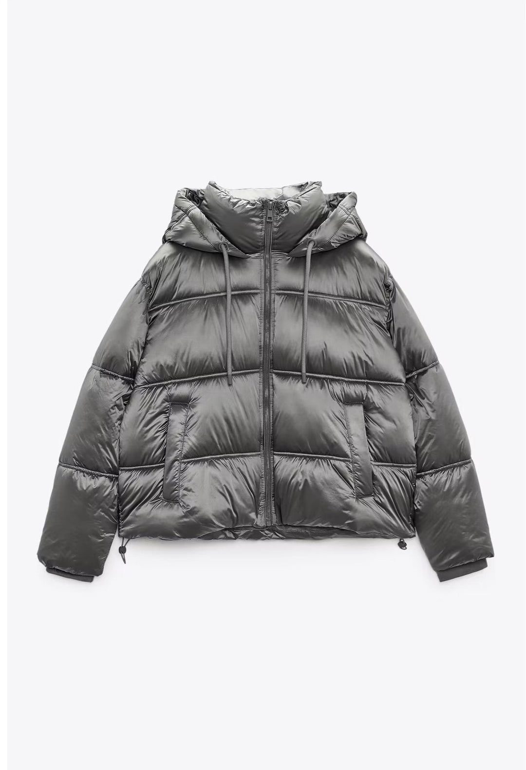 Simone - Stijlvolle Oversized Gewatteerde Winterjas