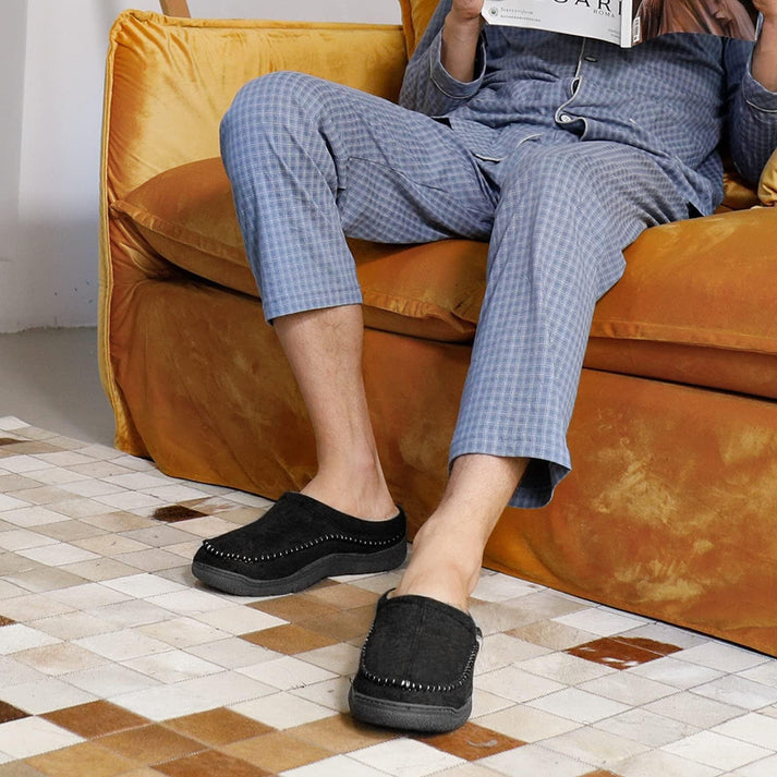Gerrit – Gezellige Herenpantoffels, Perfect Voor Comfort En Stijl Thuis
