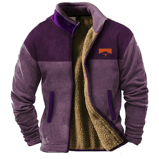 Nathan - Stijlvol Vintage Fleece Vest