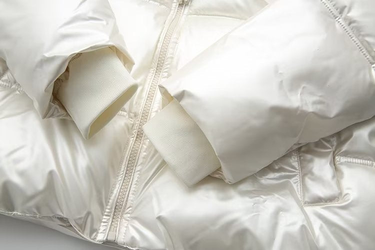 Simone - Stijlvolle Oversized Gewatteerde Winterjas
