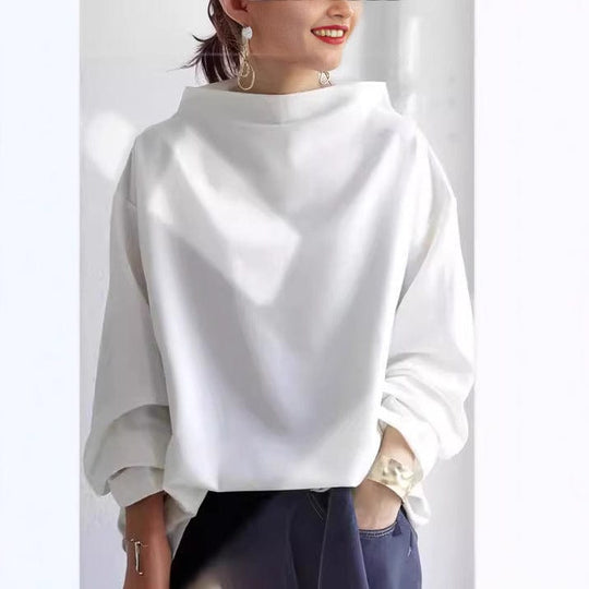 Julie - Elegante Oversized Lange Mouw Trui