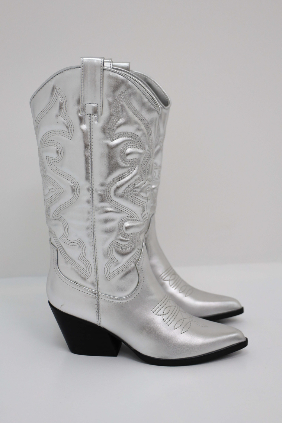 Bella Cowboy Boots - Trendy Hoge Laarzen Voor Dames