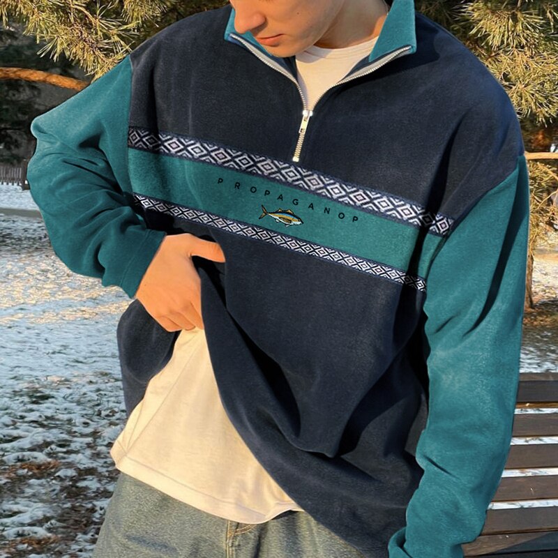 Luca - Stijlvol Fleece Geruit Vest