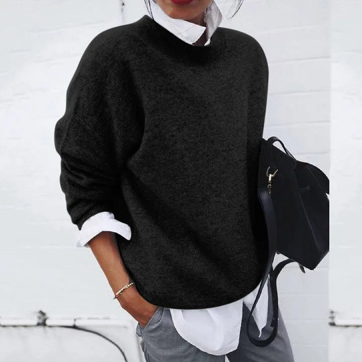Karin - Stijlvolle Warme Oversized Cashmere Trui
