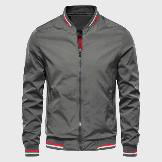 Giulio | Klassieke Gestreepte Varsity Bomberjack
