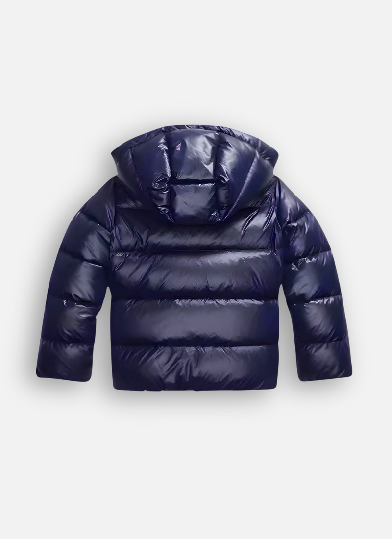 Yvonne | Elegante Warme Oversized Glanzende Winterjas