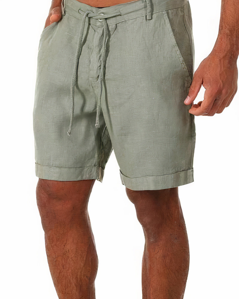Noah - Luchtige Linnen Shorts Heren