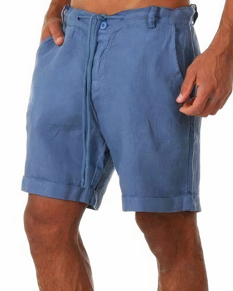 Noah - Luchtige Linnen Shorts Heren