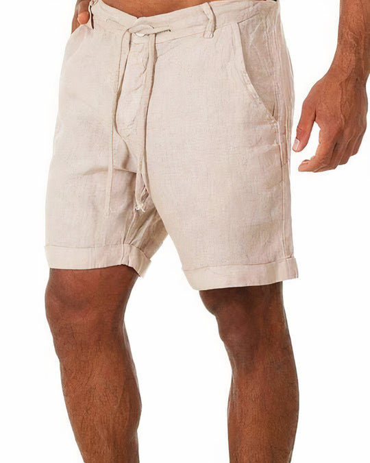 Noah - Luchtige Linnen Shorts Heren